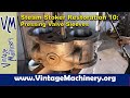 Steam Locomotive Stoker Engine Restoration - Part 10: Removing Valve Sleeves Using a Hydraulic Press