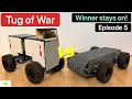 TUG OF WAR! Obstacon vs 4x4 Tank Winner stays on series! Two Unique Lego Technic MOCs. Episode 5! 4K