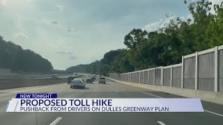 Proposed toll hike