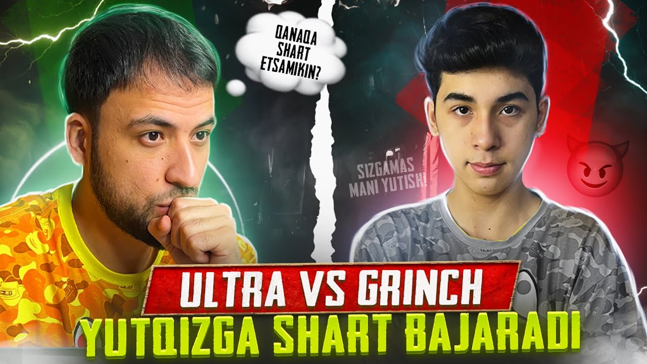 ULTRA VS GRINCH -😱YUTQIZGAN SHART BAJARADI 🤯- KIM YUTDI 🤔