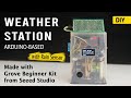 DIY Arduino Weather Station | Make a Pocket Weather Device to Monitor Environment image