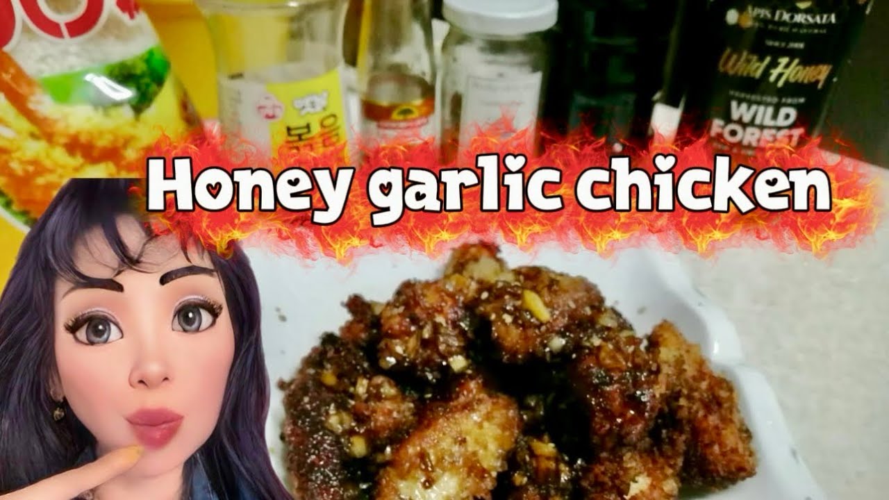 Honey garlic chicken.