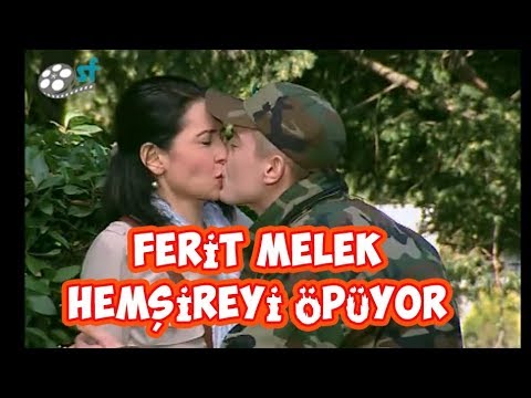 Emret Komutanım - Ferit, Melek Hemşireyi Öpüyor!