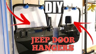 DIY JEEP DOOR HANGERS!!! Cheap and Easy!!!