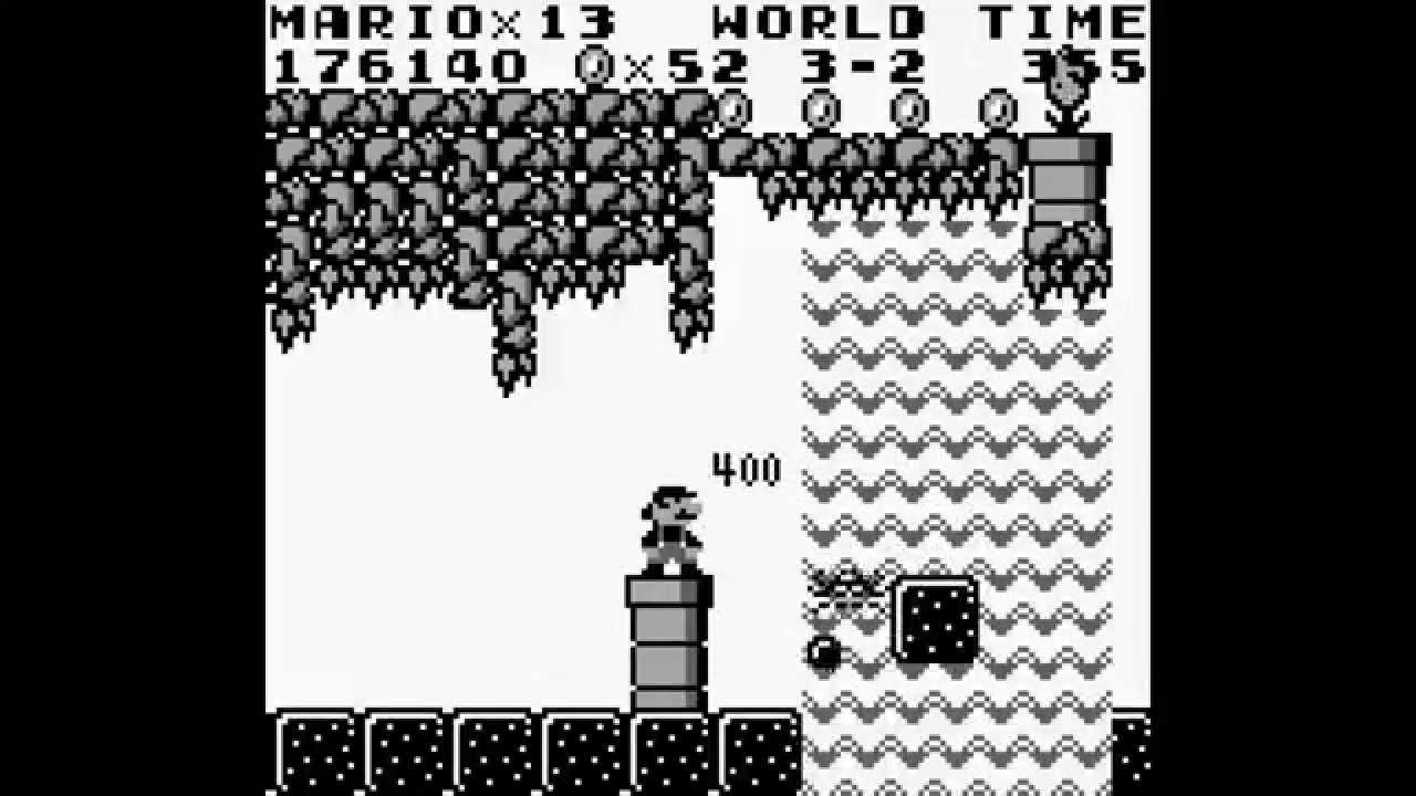 Super Mario Land - World 3-2 (1989) [GAME BOY]