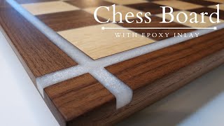 How would you make this chess board? This is my answer to that question...