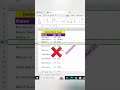 Delete Empty Row with these excel shortcut #exceltips #shorts #viral