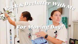 Vlog | Pack + Declutter With BIG MOVE Prep!