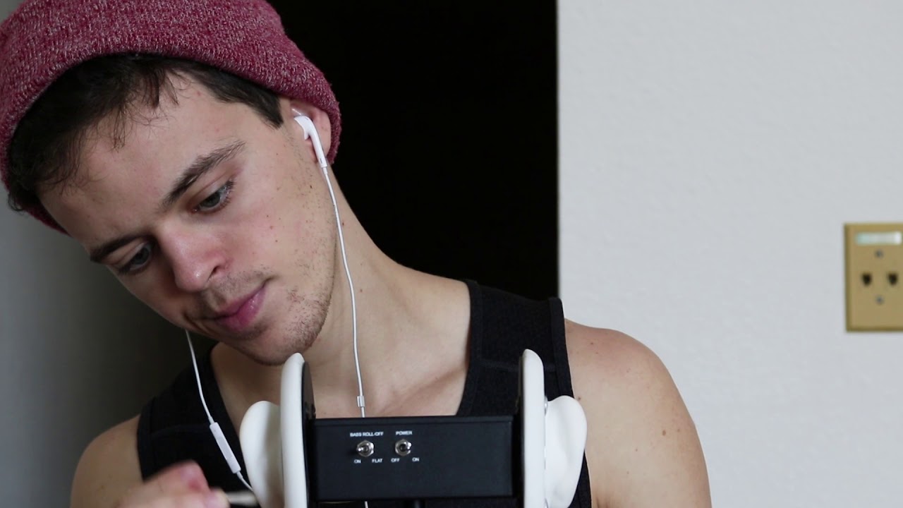 ASMR Ear Cleaning Ear Brushing [No Talking] ^____^