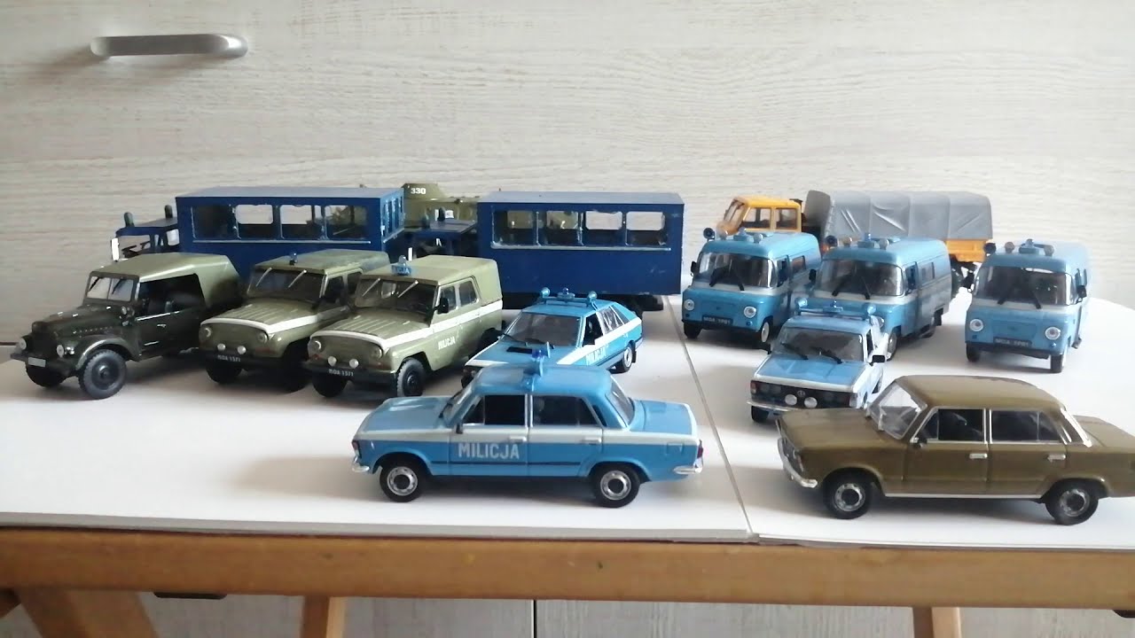 Modele służb mundurowych skala 1:43