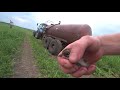 Птенцы под колесами трактора     Chicks under the wheels of a tractor