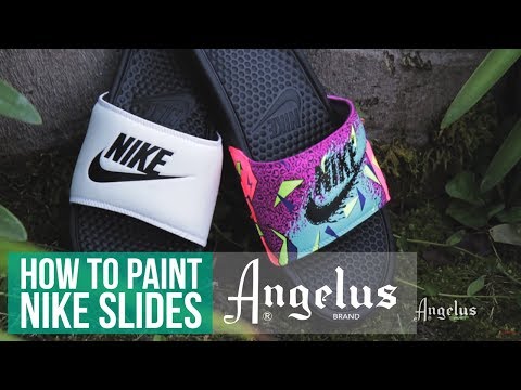 Summer Slides | How To Custom Slides With Angelus Paint