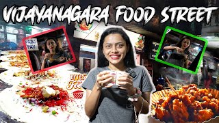 Vijayanagar Food Street ❤ | Food Vlog | Amrutha Ramamoorthi