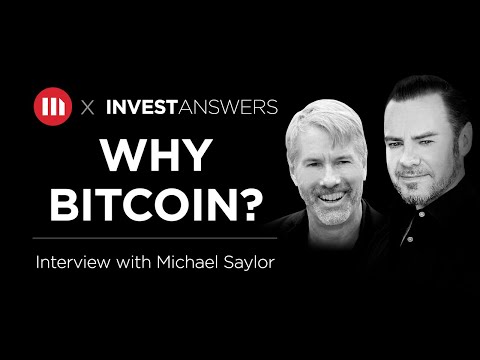 Why Bitcoin: Michael Saylor Interview - #Bitcoin #LostCoins $MSTR #Future #Math Education + more