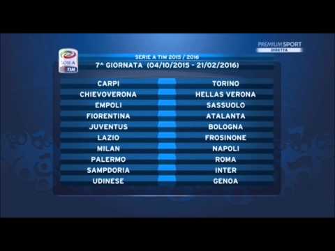 Calendario  Serie A 2015/16 - Mediaset Premium - HD