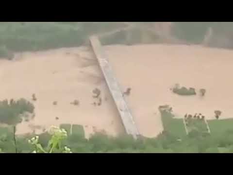 Flooding in the Sunkoshi River सुनकोशी नदीमा बाढी