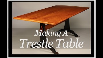 Trestle Table Building Process by Doucette and Wolfe Fine Handmade Furniture