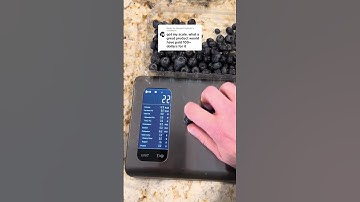 Track calories & macros with this smart food scale! #diet #fitness #strengthtraining