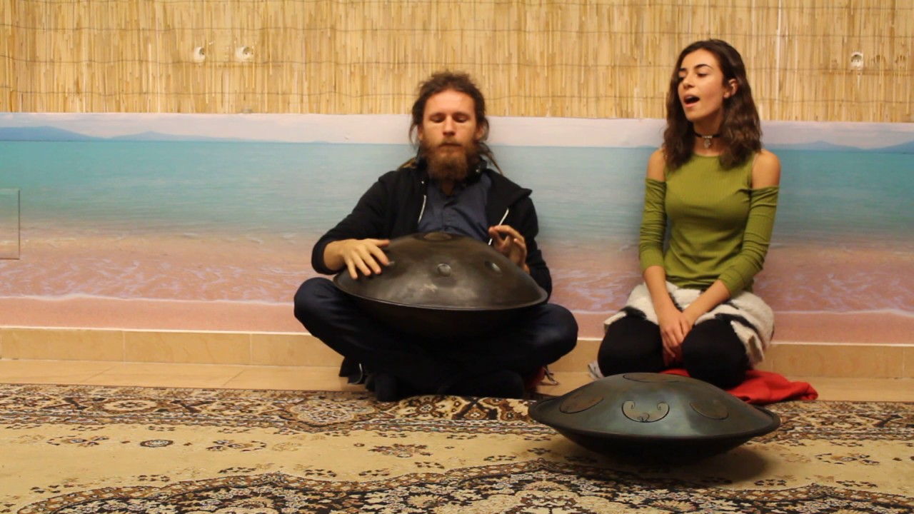 Pasha Aeon & Nastya Shba - Reality Gap, Handpan & Voice, HD 2016