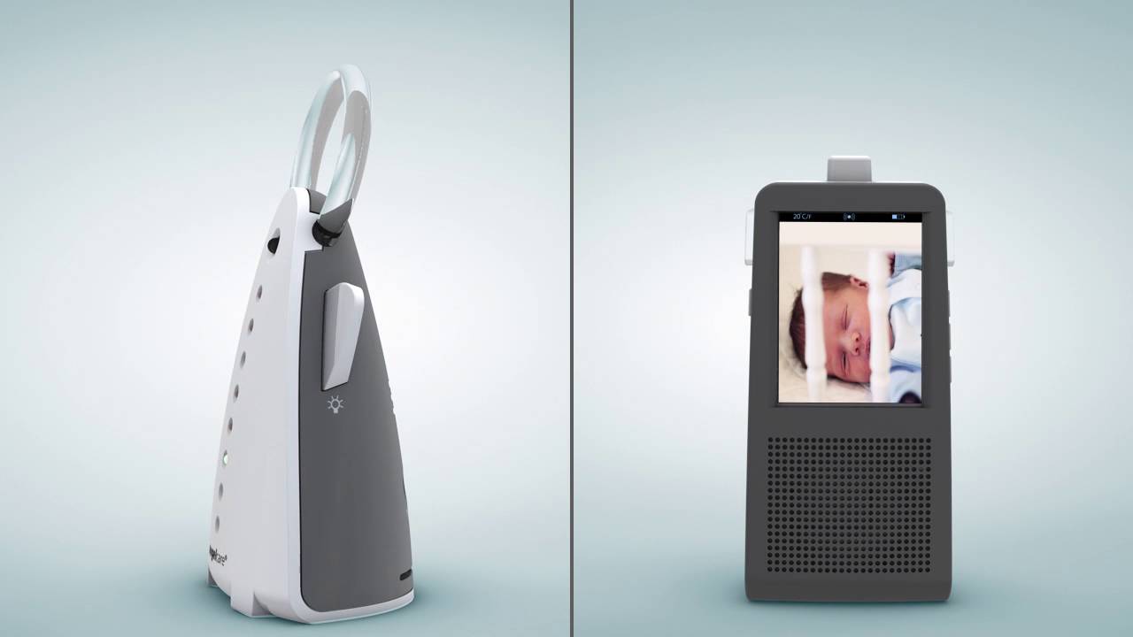 Ecoute Bebe Moniteur Video Numerique Ac1100 De Angelcare Youtube