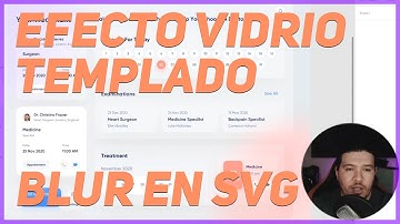 Efecto Glassmorphism o blur con css