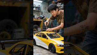 The Story Of A Boy Assembling An Rc Drift Rally Car And Getting A Prize From His Company