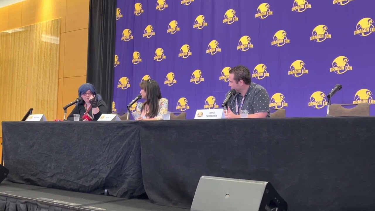 Miraculous Voice Actor Panel Dragon Con 2022 (Cristina Vee and Bryce Pappenbrook)
