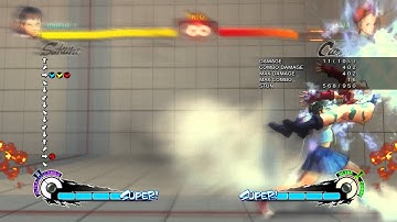 Combo Sakura character specific cammy 1