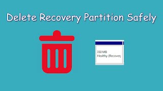 how to safely delete recovery partition?