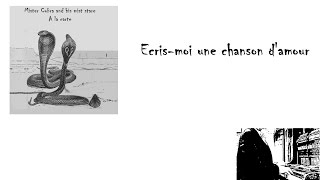 Video thumbnail of "Mister Cobra and his Mist Stare * Ecris moi une chanson d'amour"