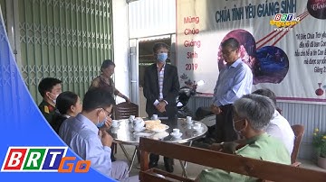 Lãnh đạo huyện Côn Đảo thăm tặng quà chúc Tết các cơ sở tôn giáo trên địa bàn huyện | BRTgo