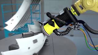 Fully automated surface preparation for paint finish