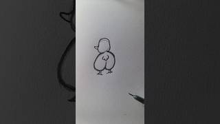 Chubby Duck Drawing Tutorial! 🦆💛 #art #shorts #foryou #tutorial #satisfying #duck #cute #howto