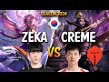 Hle zeka vs tes creme  zeka karma vs creme leblanc mid  patch 145 kr ranked challenger  lolrec