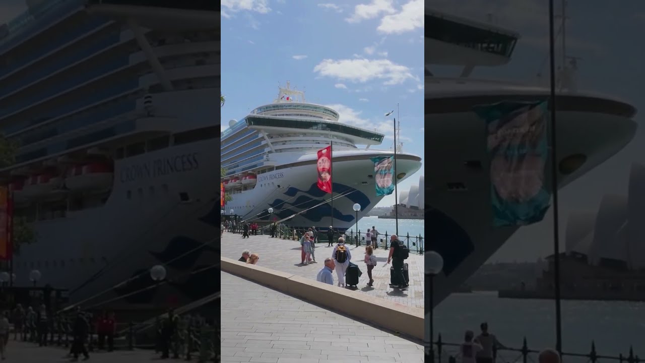 Crown Princess Returns to Sydney After 35 Nights! #Cruise #Shorts
