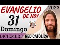 Evangelio de Hoy Domingo 31 de Diciembre de 2023 | REFLEXIÓN | Red Catolica