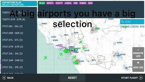How to change starting and ending runway