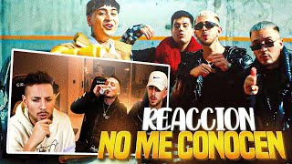 REACCIONANDO a NO ME CONOCEN (REMIX) - BANDIDO, DUKI, REI, TIAGO PZK