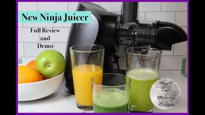 Restored Ninja JC101 Cold Press Pro Compact Powerful Slow Juicer with Total  Pulp Control and Easy Clean, Graphite (Refurbished) 