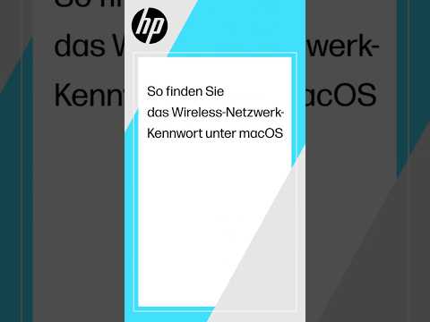 So finden Sie das Wireless-Netzwerk-Kennwort unter macOS | HP Support #shorts - YouTube