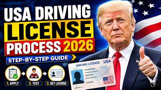 USA Driving License Process 2026 Complete Step-by-Step Guide for New Drivers