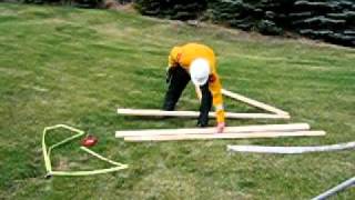 Building a 16' free standing AVI