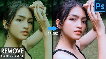 Remove Color Cast- Photoshop Tutorial for Beginners I How to Remove Color Cast in Phtoshop in Hindi