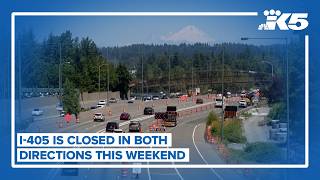 Both directions of I-405 to close this weekend