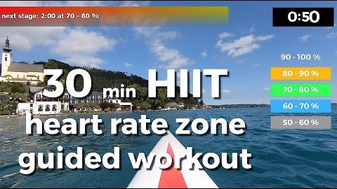 (19.01) 30 minute indoor rower workout - interval training HIIT  - moderate (1.1)