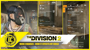 New TU6 Patch Notes - How My Build Will Change - Eagle Bearer Still OP | The Division 2