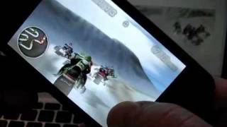 Snow Moto Racing iPhone App Review screenshot 1