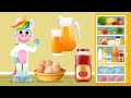 Ο Λακης και τα τρόφιμα του Ψυγείου | Mαθαινω τα τροφιμα στο ψυγειο | Yiouupi Tv