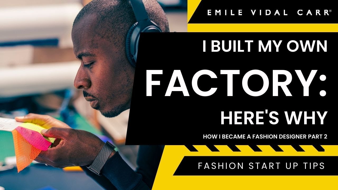How I built my own clothing factory 2022 (4K) - 