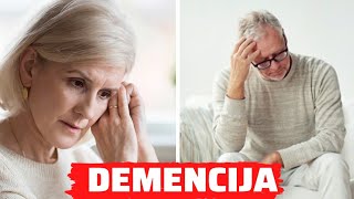 10 RANIH ZNAKOVA DEMENCIJE -  da li ?ete dobiti ALZHEIMEROVU ili PARKINSONOVU BOLESTI?